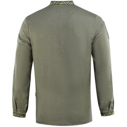 M-Tac вышиванка тактическая 100% лён олива