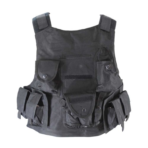 ПЛИТОНОСКА (PLATE CARRIER) С ПОДСУМКАМИ GEN. 2 ЧЕРНАЯ