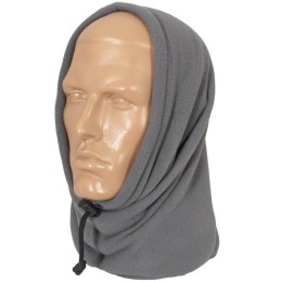 Милитарка™ шарф труба флисовый серый