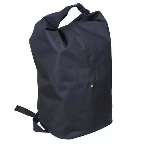Милитарка™ сумка-баул прорезиненная 100 л черная