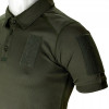 Милитарка™ футболка поло CoolMax с велкро National Guard олива