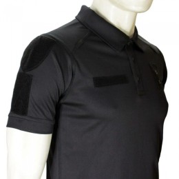 Мілітарка™ футболка поло CoolMax Police чорна