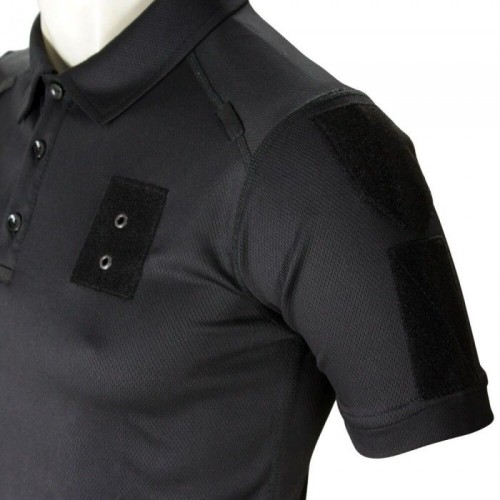 Мілітарка™ футболка поло CoolMax Police чорна
