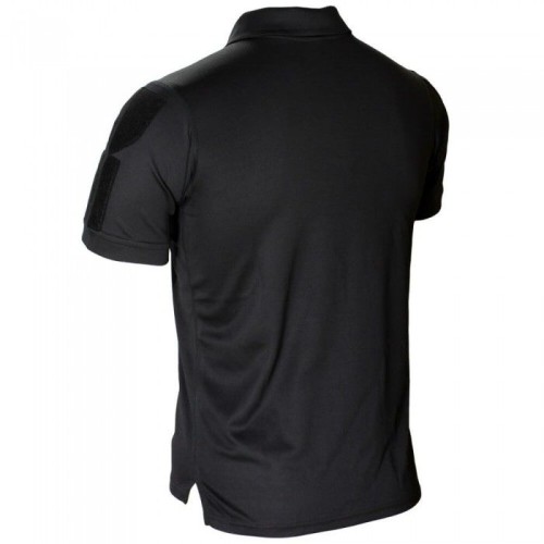 Милитарка™ футболка поло CoolMax Police черная
