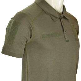 Мілітарка™ футболка поло CoolPass з велкро ЗСУ National Guard олива