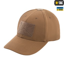 M-Tac бейсболка тактическая с велкро Elite Flex рип-стоп Coyote Brown