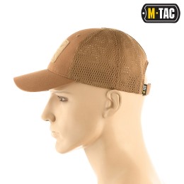 M-Tac Бейсболка с липучкой и сеткой койот
