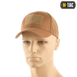 M-Tac Бейсболка с липучкой и сеткой койот