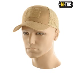 M-Tac Бейсболка с липучкой и сеткой койот светлый