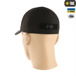 M-Tac бейсболка тактическая зимняя softshell Cold Weather черная