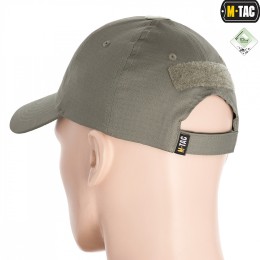M-Tac бейсболка с липучкой Flex рип-стоп Foliage Green