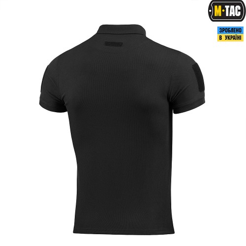 M-Tac футболка поло с велкро черная