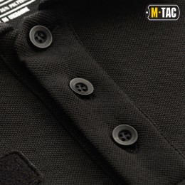 M-Tac поло тактичне довгий рукав 65/35 чорне