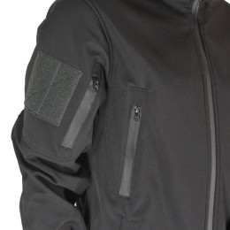 МІЛІТАРКА™ КУРТКА SOFTSHELL JUGGERNAUT CASUAL ЧОРНА