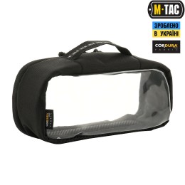 M-TAC ОРГАНАЙЗЕР УТИЛІТАРНИЙ ПРОЗОРИЙ ELITE MEDIUM (26Х11 СМ) ЧОРНИЙ