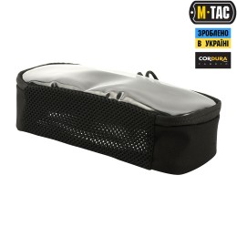 M-TAC ОРГАНАЙЗЕР УТИЛІТАРНИЙ ПРОЗОРИЙ ELITE MEDIUM (26Х11 СМ) ЧОРНИЙ