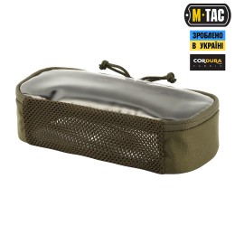M-TAC ОРГАНАЙЗЕР УТИЛІТАРНИЙ ПРОЗОРИЙ ELITE MEDIUM (26Х11 СМ) RANGER GREEN