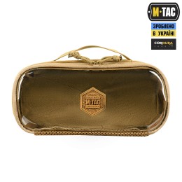 M-TAC ОРГАНАЙЗЕР УТИЛІТАРНИЙ ПРОЗОРИЙ ELITE MEDIUM GEN.II КОЙОТ