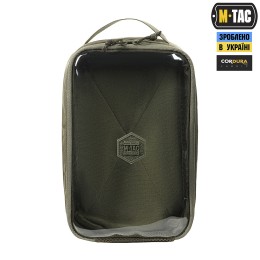 M-TAC ОРГАНАЙЗЕР УТИЛІТАРНИЙ ПРОЗОРИЙ ELITE LARGE GEN.II RANGER GREEN