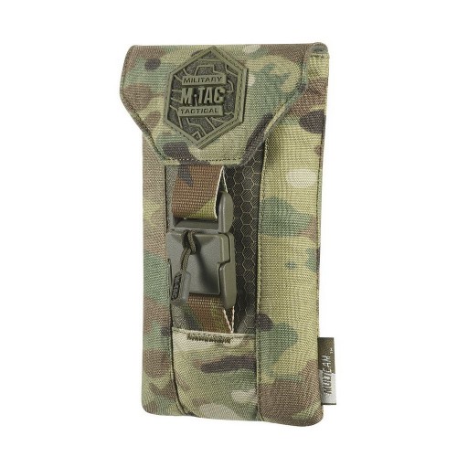 M-TAC ПОДСУМОК ДЛЯ СМАРТФОНА ELITE LARGE HEX MULTICAM/RANGER GREEN