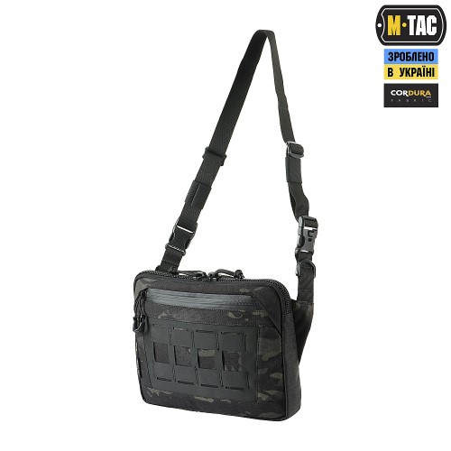 M-TAC СУМКА ADMIN BAG ELITE MULTICAM BLACK/BLACK