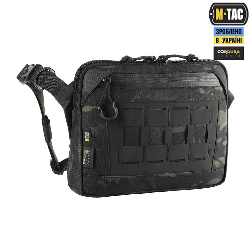 M-TAC СУМКА ADMIN BAG ELITE MULTICAM BLACK/BLACK