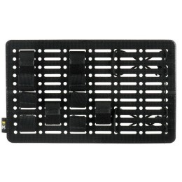 M-TAC ВСТАВКА МОДУЛЬНА MOLLE 27X16.5 LASER CUT ЧОРНА