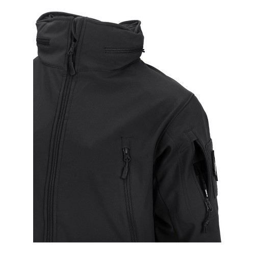 Куртка Gunfighter SharkSkin Windblocker Helikon-Tex чорна 