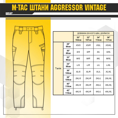 M-Tac брюки Aggressor Gen.II Vintage Dark Olive