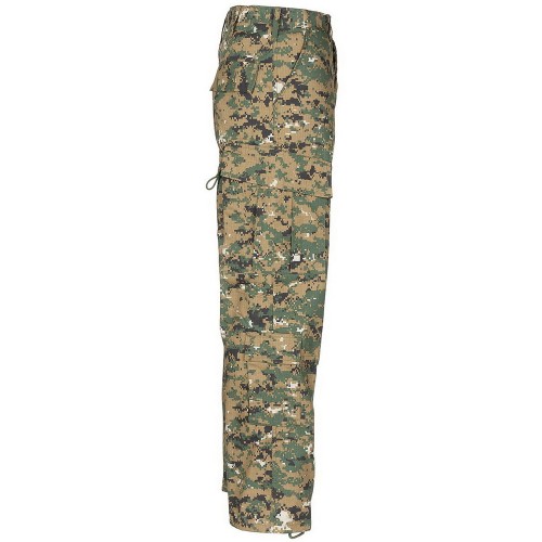 Тактические брюки MFH US Field Pants рип-стоп Digital Woodland marpat