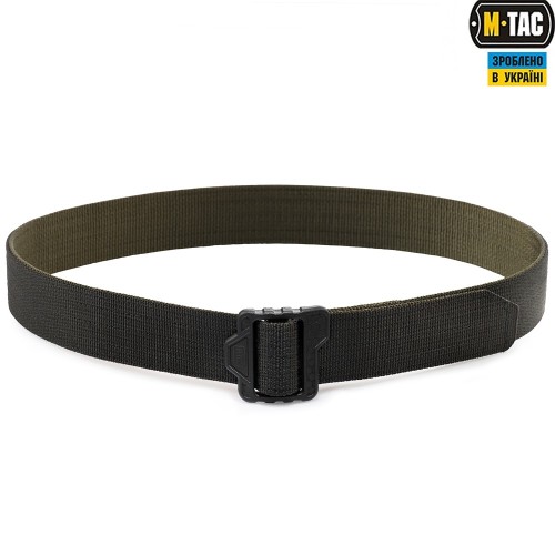 M-Tac ремінь Double Duty Tactical Belt Hex олива / чорний