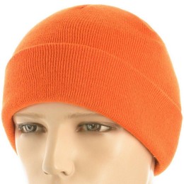 M-Tac шапка тонкая вязка 100% акрил оранжевая