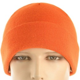 M-Tac шапка тонкая вязка 100% акрил оранжевая