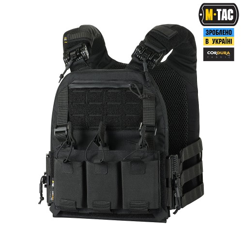 M-TAC ПЛИТОНОСКА CUIRASS FAST QRS BLACK