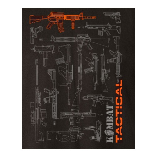 Футболка Kombat UK Tactical Gun чорна 