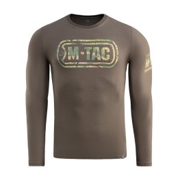 M-Tac футболка Logo длинный рукав Dark Olive