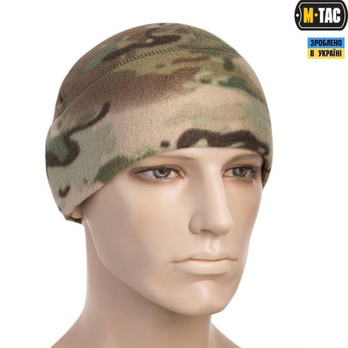 M-Tac Шапка Watch Cap фліс (260г/м2) with Slimtex Multicam