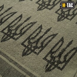 M-Tac шарф шемаг с Тризубом Foliage Green / черный