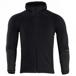 M-TAC КОФТА HOODIE POLARTEC SPORT ЧЕРНАЯ