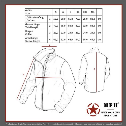 Кітель тактичний MFH US Field Jacket рип-стоп ACU