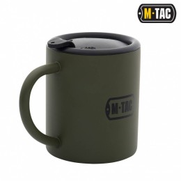 M-Tac термокружка 280 мл с крышкой олива