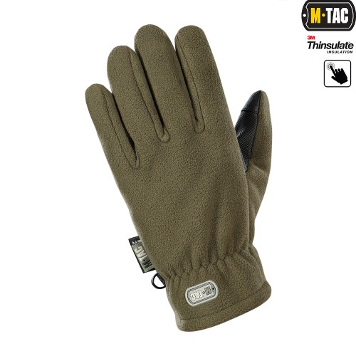 M-Tac перчатки зимние Fleece Thinsulate олива