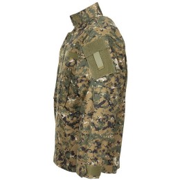 Китель тактический MFH US Field Jacket рип-стоп Digital Woodland