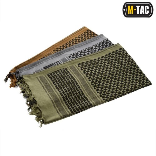 M-Tac шарф шемаг плотный Foliage Green / черный