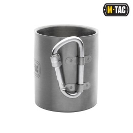 M-Tac термокружка с карабином нерж.