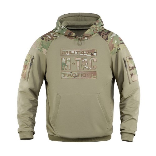 M-Tac кофта Hoodie Combat Multicam/Tan