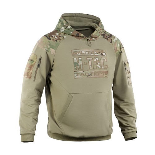 M-Tac кофта Hoodie Combat Multicam / Tan