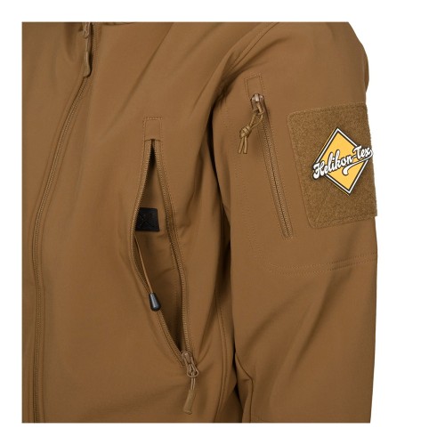 Куртка Gunfighter SharkSkin Windblocker Helikon-Tex Mud Brown 