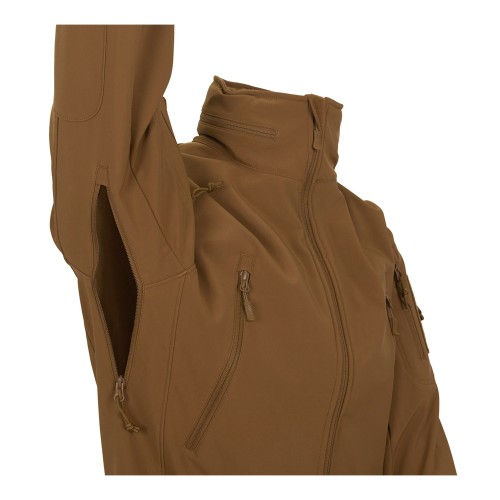 Куртка Gunfighter SharkSkin Windblocker Helikon-Tex Mud Brown 