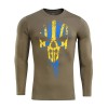 M-Tac футболка Месник длинный рукав Olive / Yellow / Blue